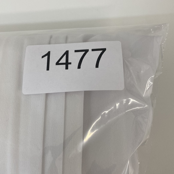 Comfy USA Button Down Top Line Blend Women's Large White - Picture 11 of 11